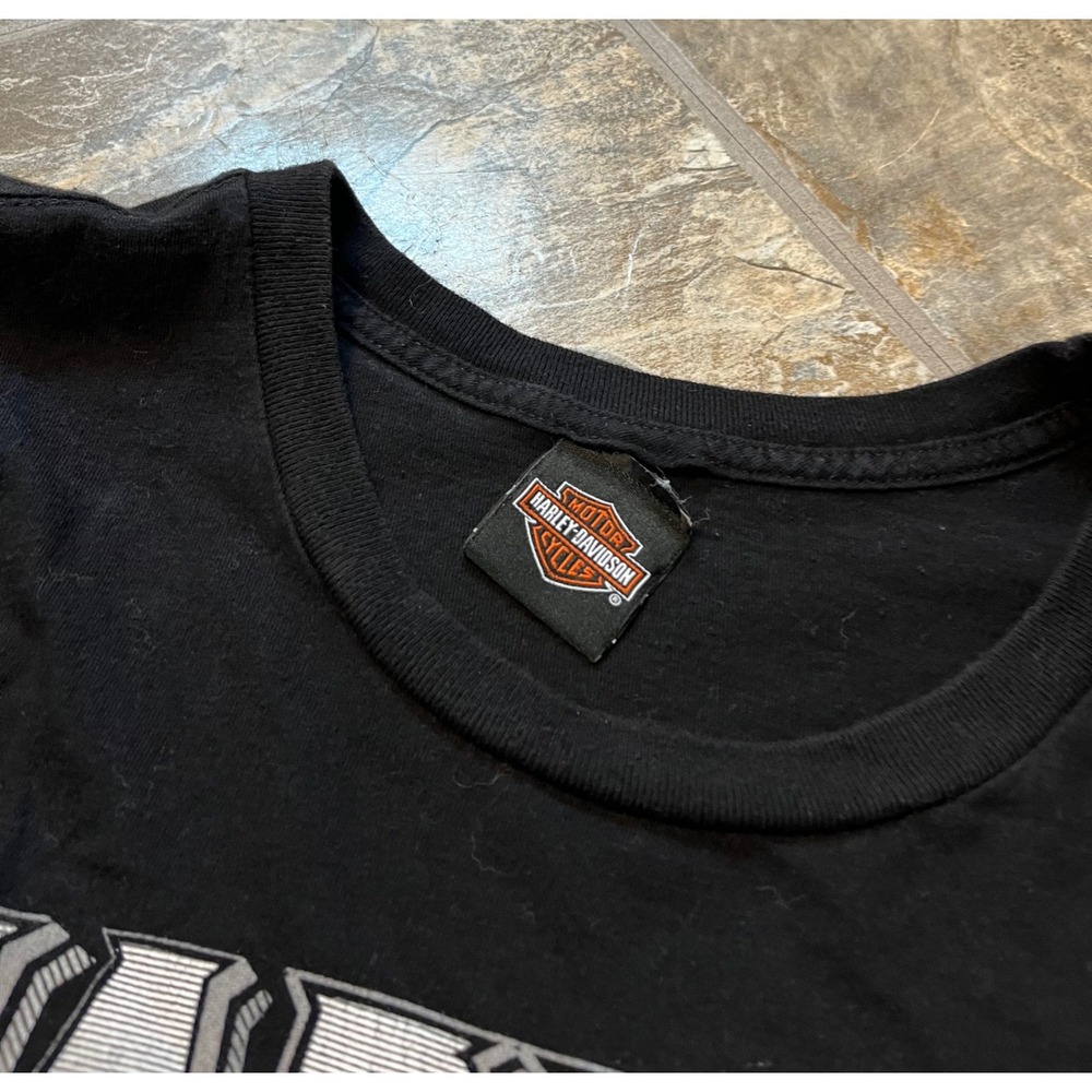 Harley Davidson T-Shirt Men 2XL Black Biker Skull Colboch Morristown TN - Picture 5 of 7